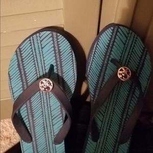 Coach flip flops